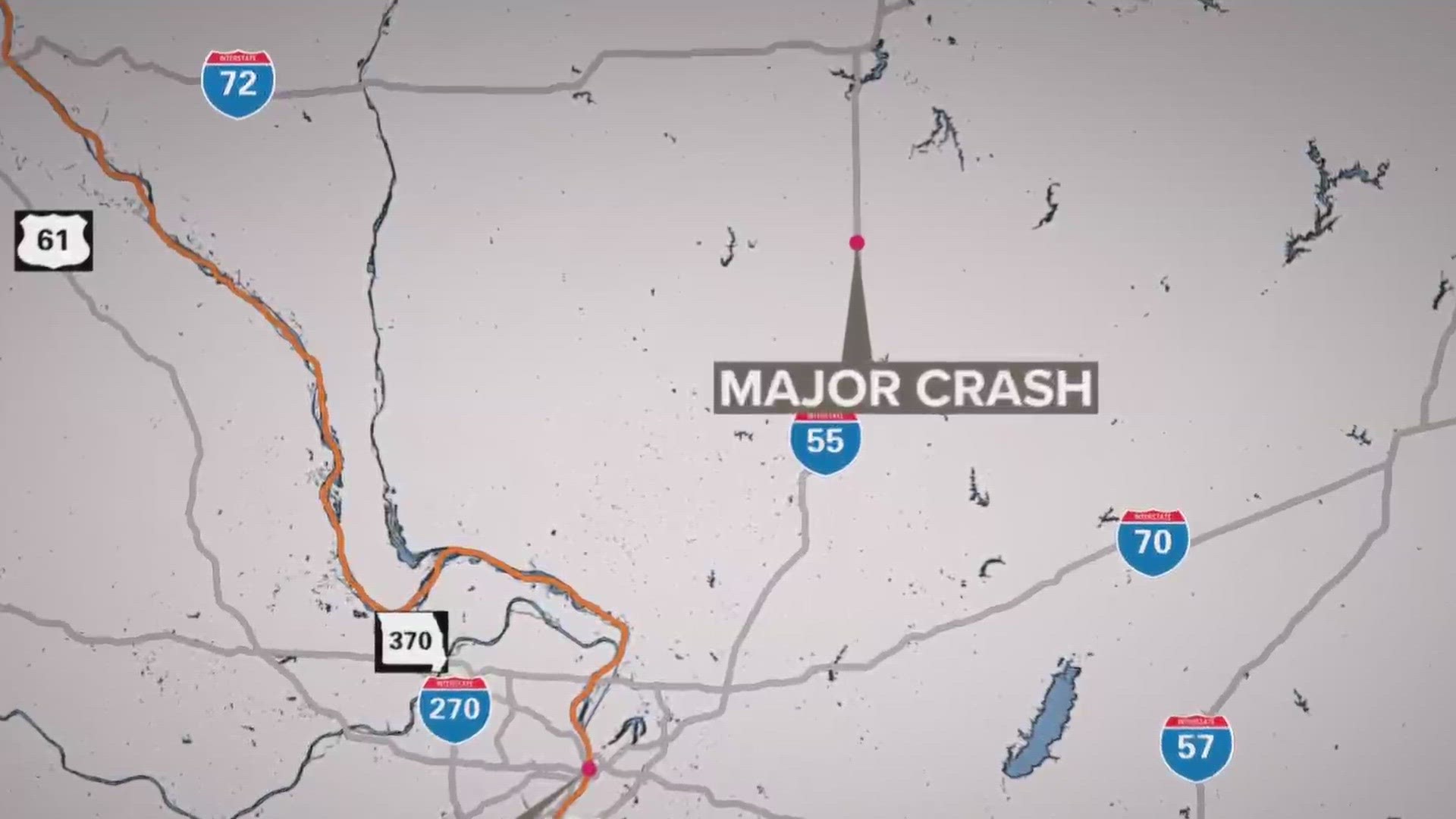 Illinois State Police said reported injuries and 'multiple crashes' along Interstate 55. It is unclear how long the highway will be closed