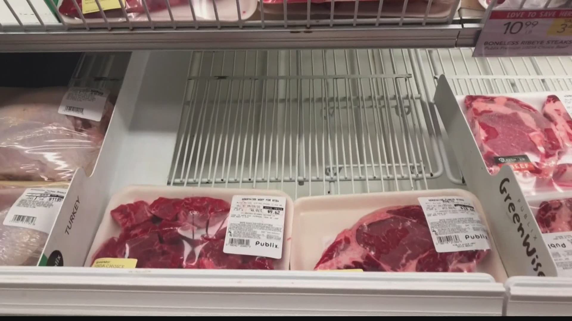 St. Louis area meat supply