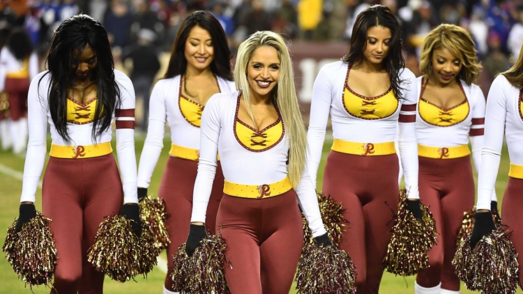 Redskins cheerleaders say 2013 trip required topless photo shoot in front  of sponsors