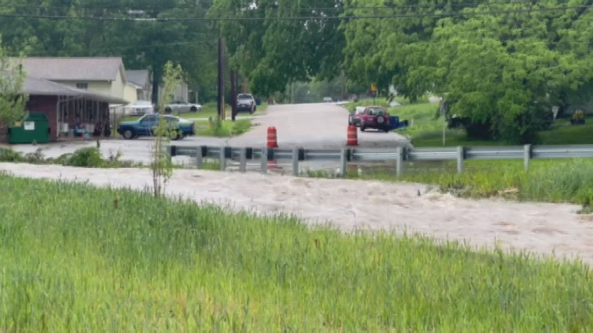 There have been high water situations around the area as an extended period of severe weather moved through the area.