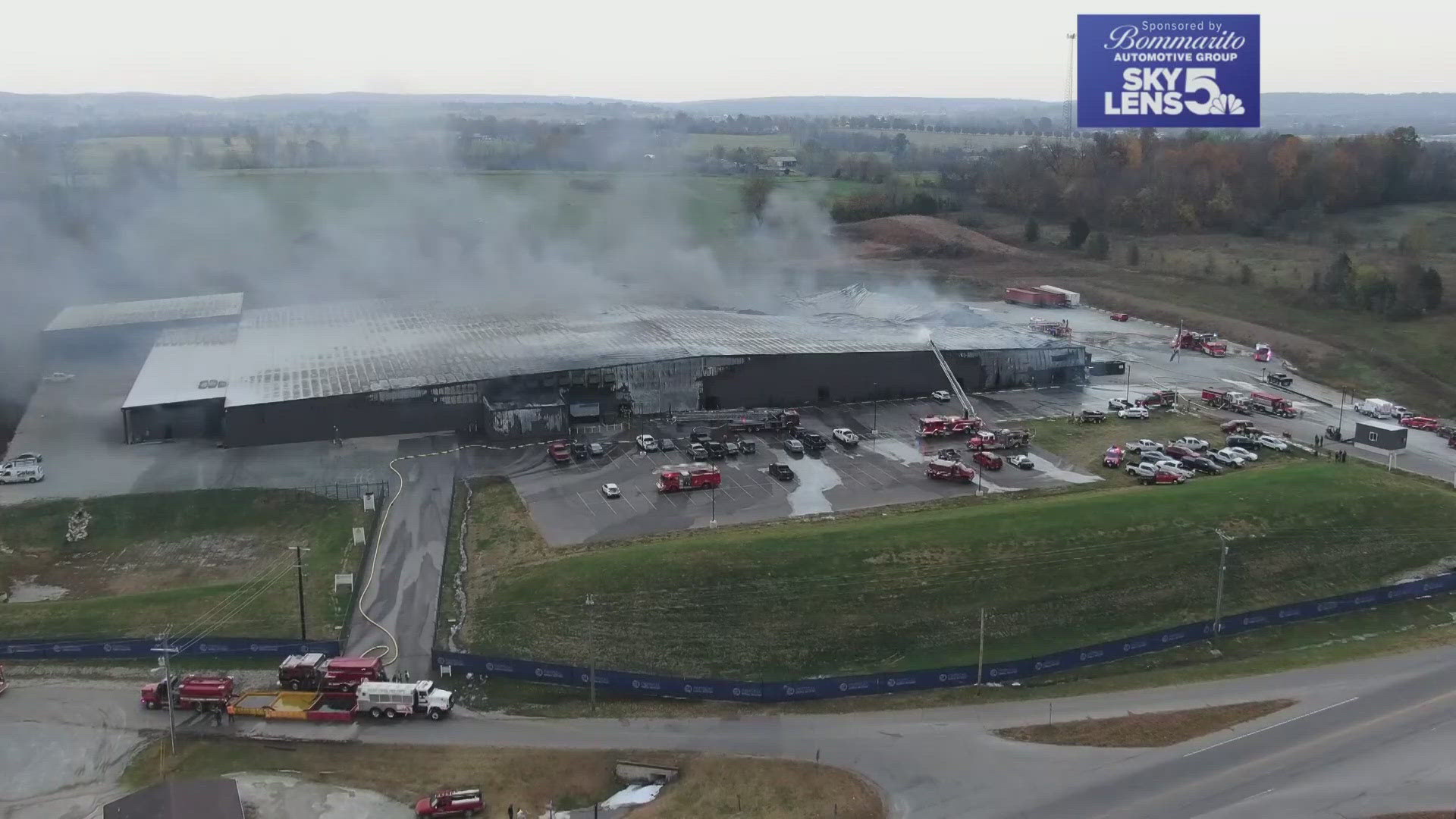 Major concerns about the air quality in Fredericktown, Missouri. A large fire broke out at a battery plant on Wednesday.