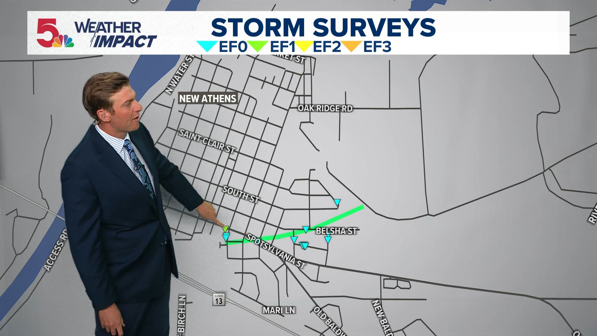 National Weather Service confirms 8 tornadoes in Sunday evening storms ...