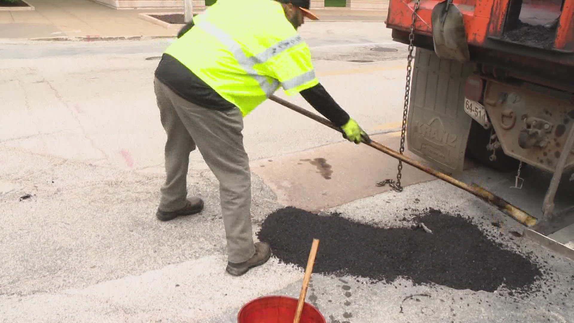 During the winter, road construction can be a pain. But, thanks to warmer weather, work is settling down for repair crews.