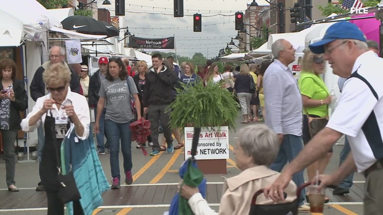 Live interview: Belleville Art on the Square underway this weekend