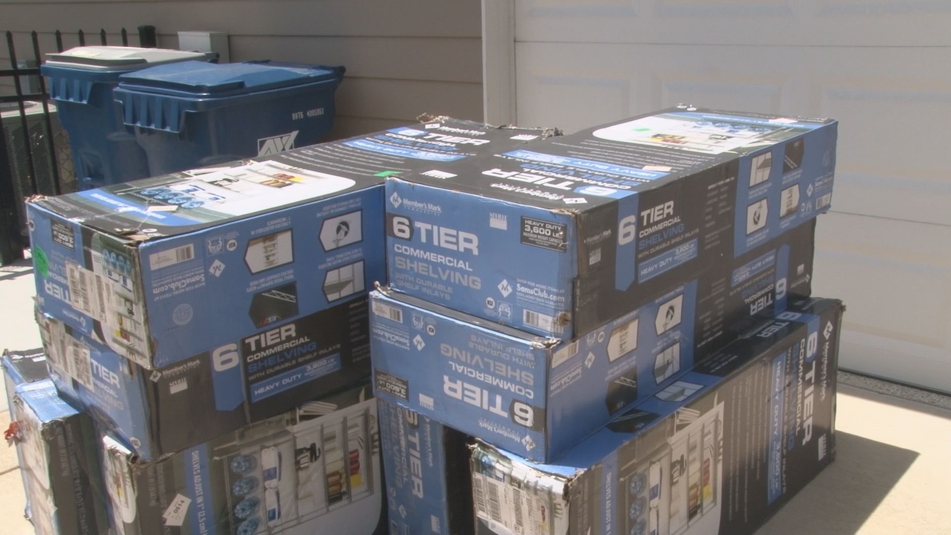 Chesterfield woman feels trapped in home after 900 pound FedEx delivery