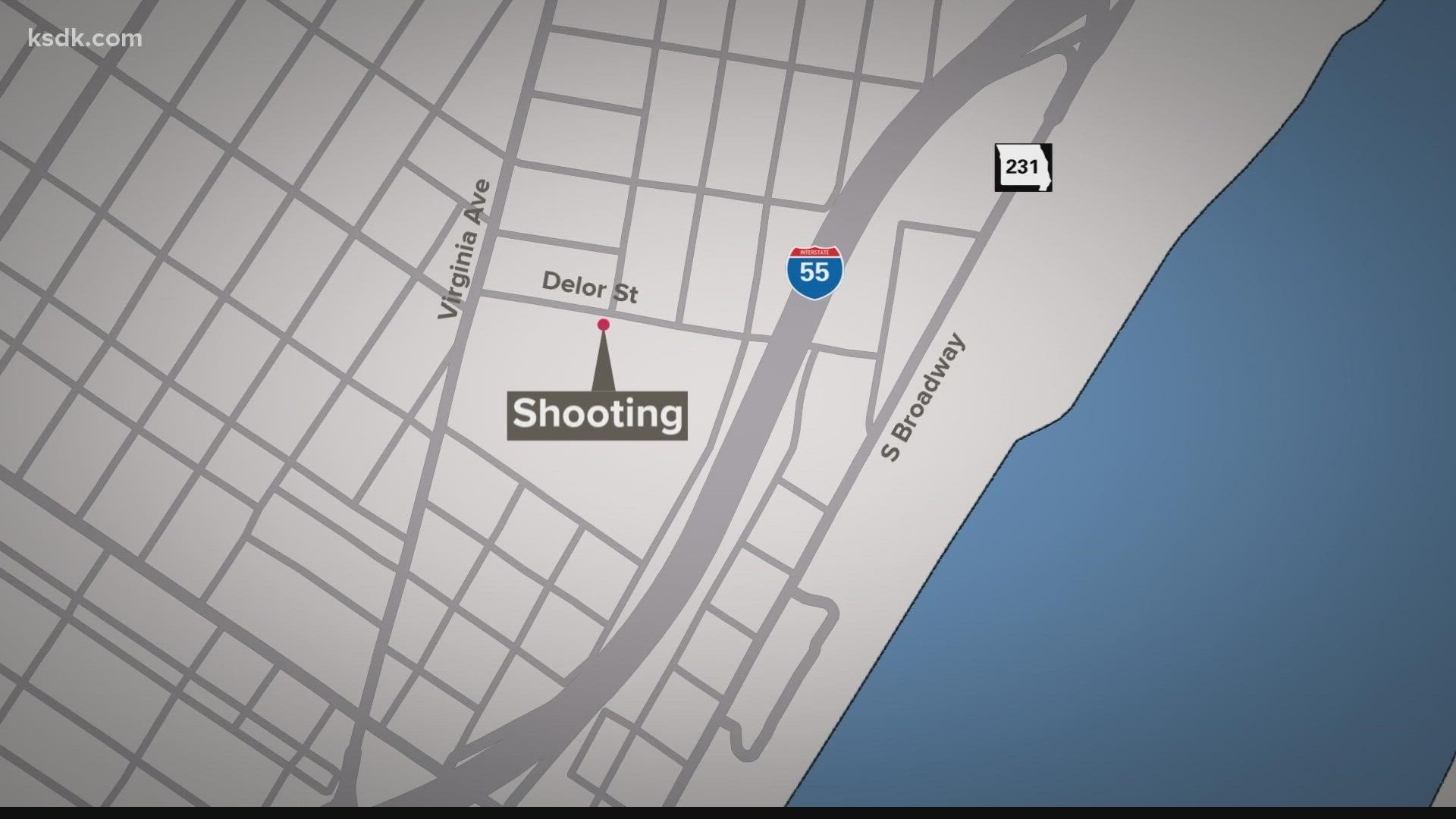 A baby was the target of a shooting in St. Louis on Saturday after a man was rejected by his ex.