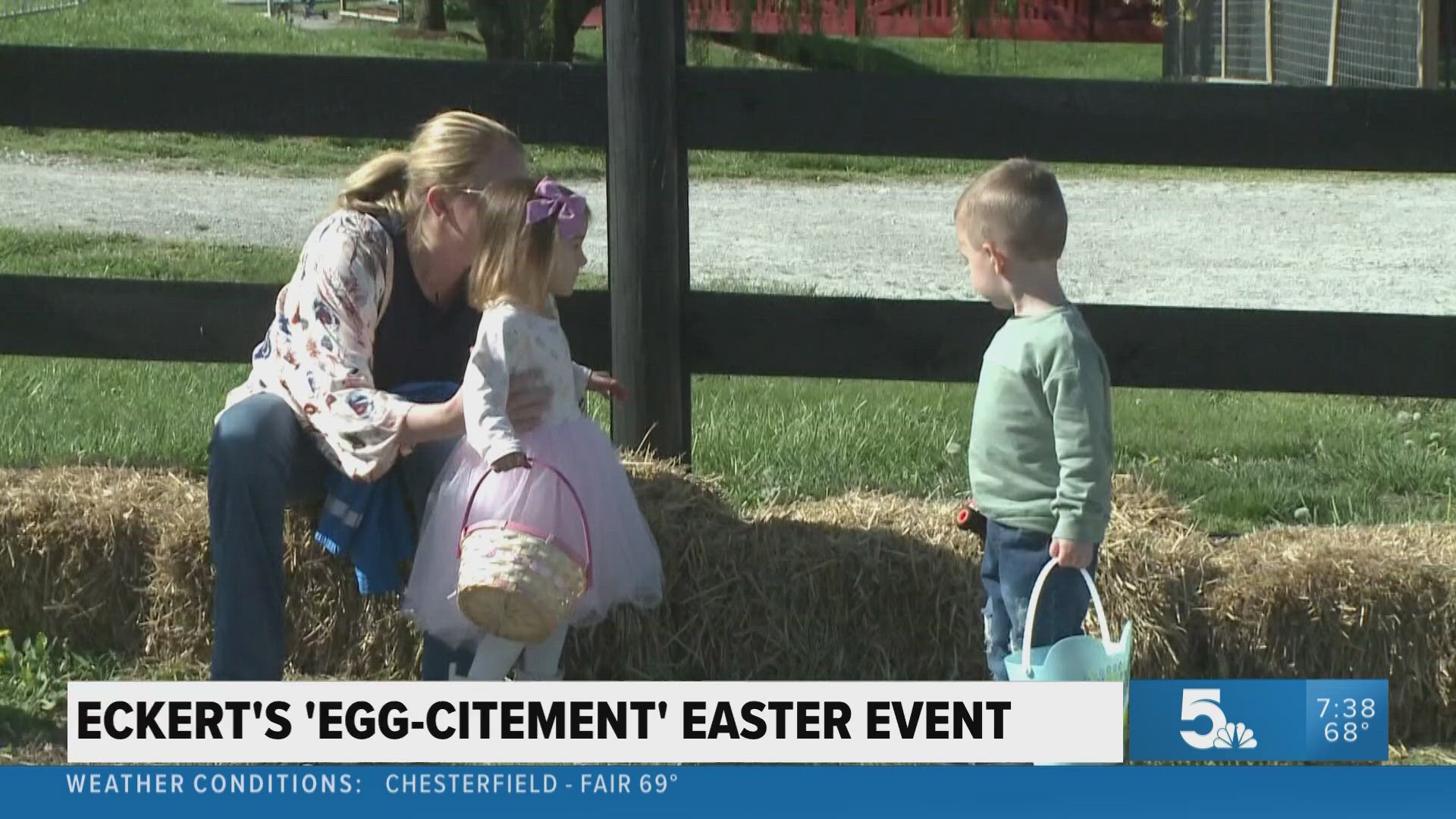 Eckert's Farm in Belleville celebrate Easter with several events. 