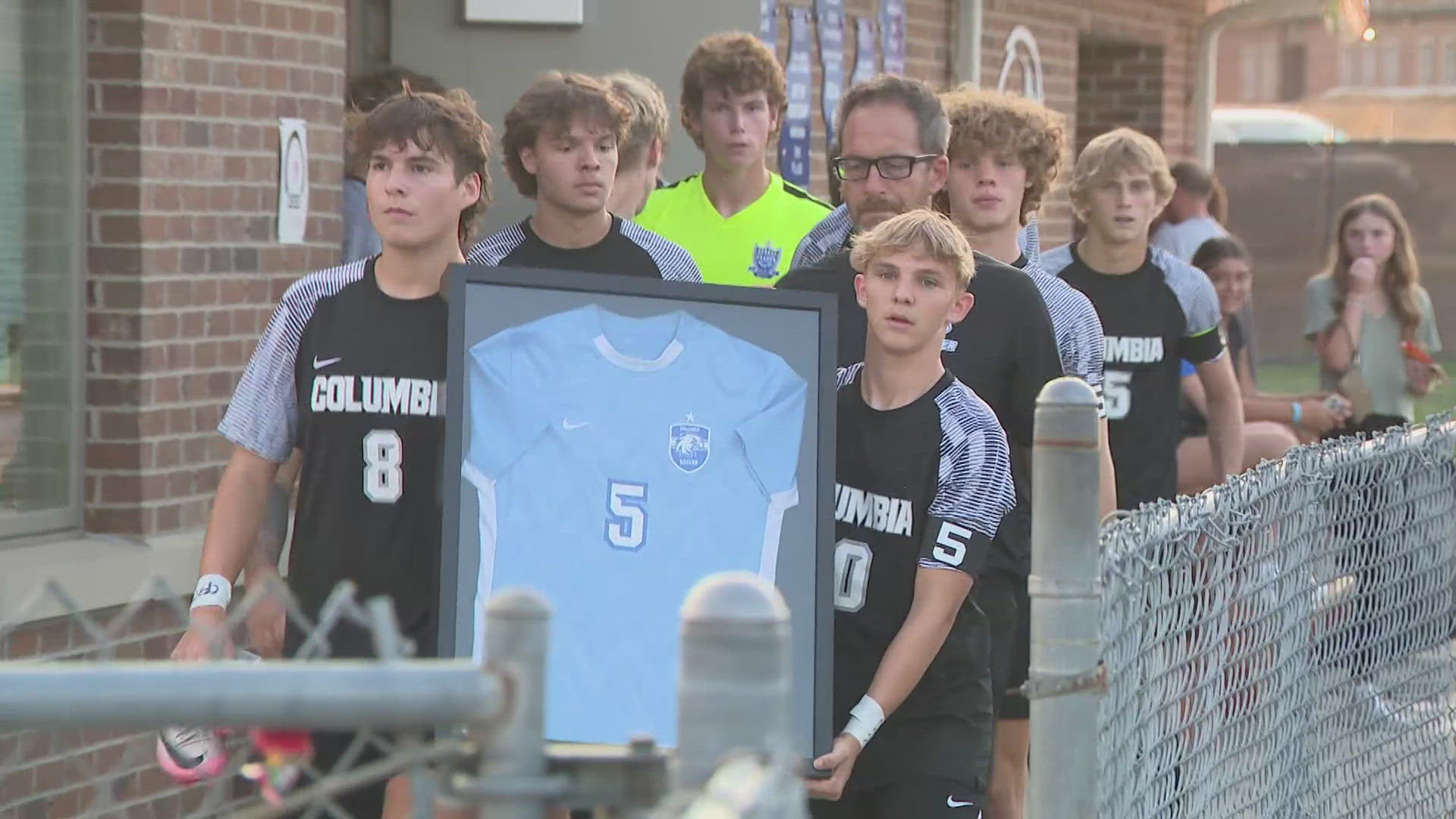 Columbia High School sophomore Crawford Bryant was supposed to be on the soccer field Wednesday night at the varsity soccer game.