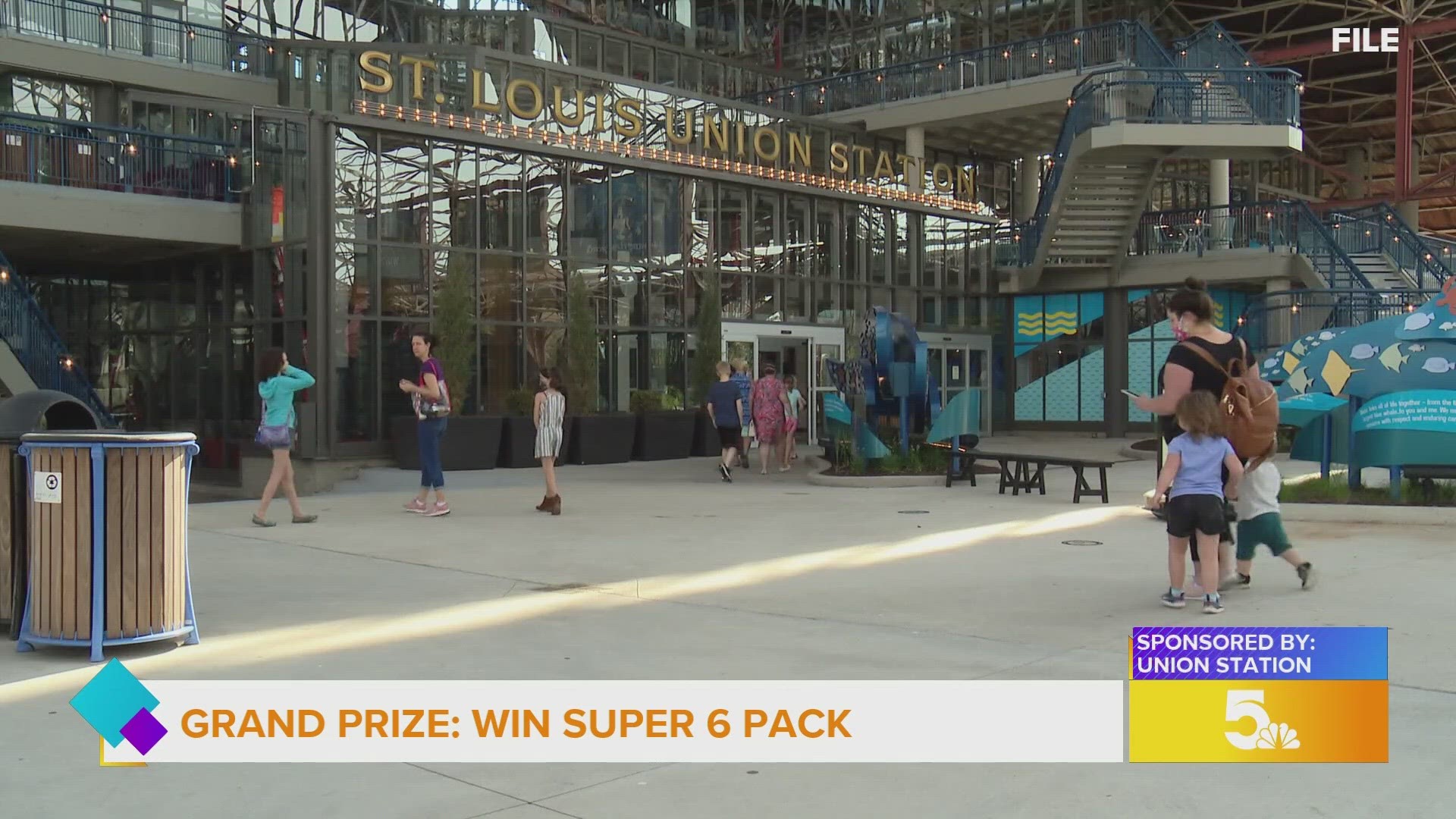 Our Union Station contests end with a grand prize. We're giving away a Super 6 pack of tickets to most Union Station attractions.