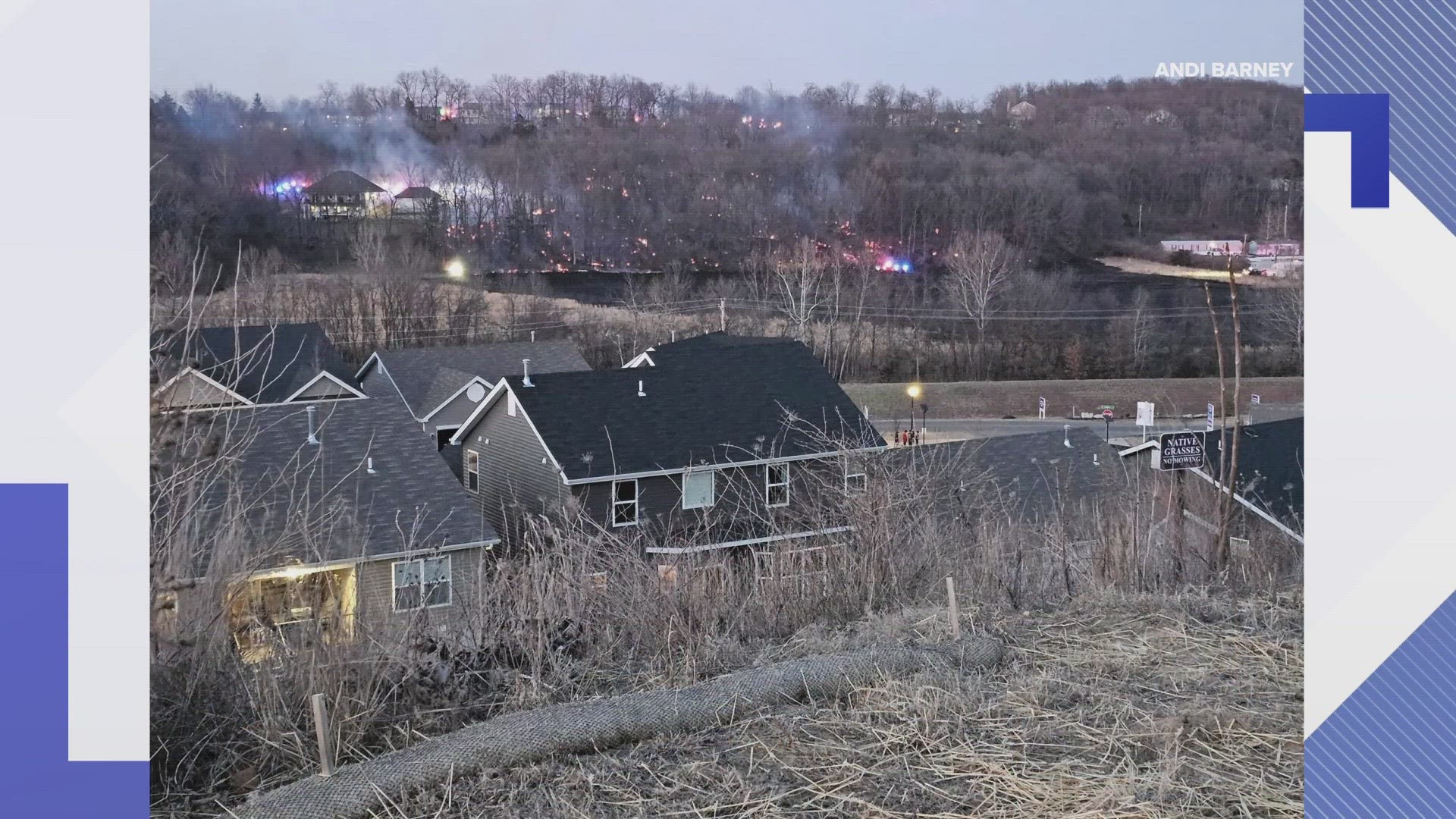 Crews battled a fire near Washington Park for 5 hours Monday. A fire in Fenton Sunday was knocked down.
