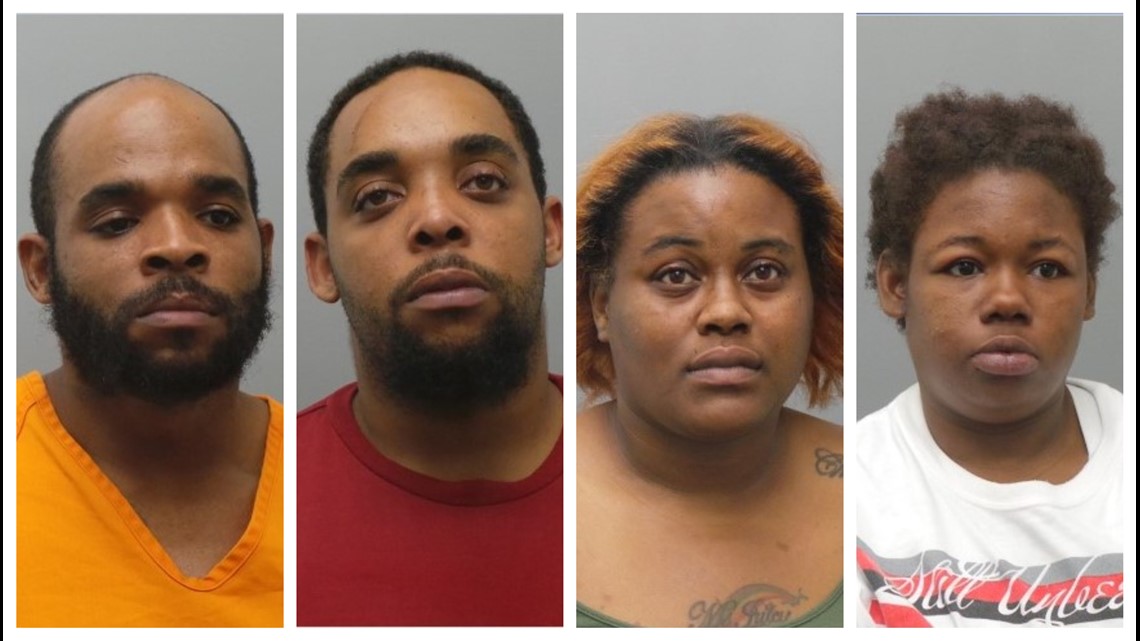 4 charged in connection with burned body found in West Alton