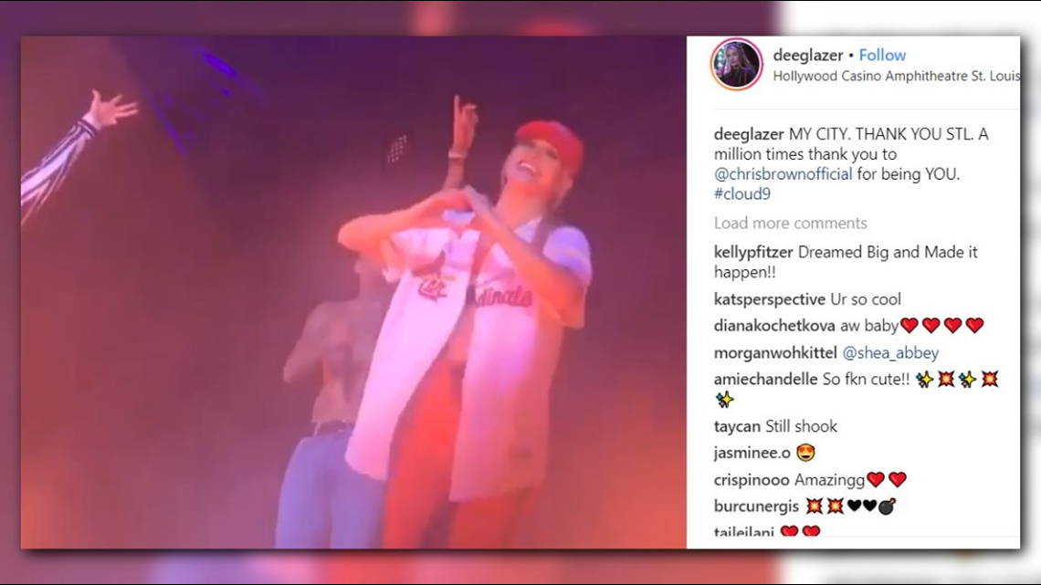 St. Louis dancer performs with Chris Brown | ksdk.com