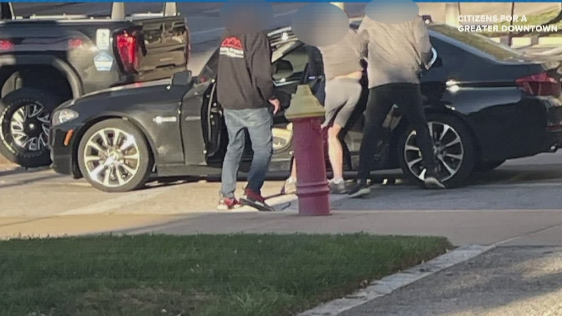 A Manchester man involved in a violent road rage incident that happened last month is in custody after police put out a warrant for his arrest earlier this week.