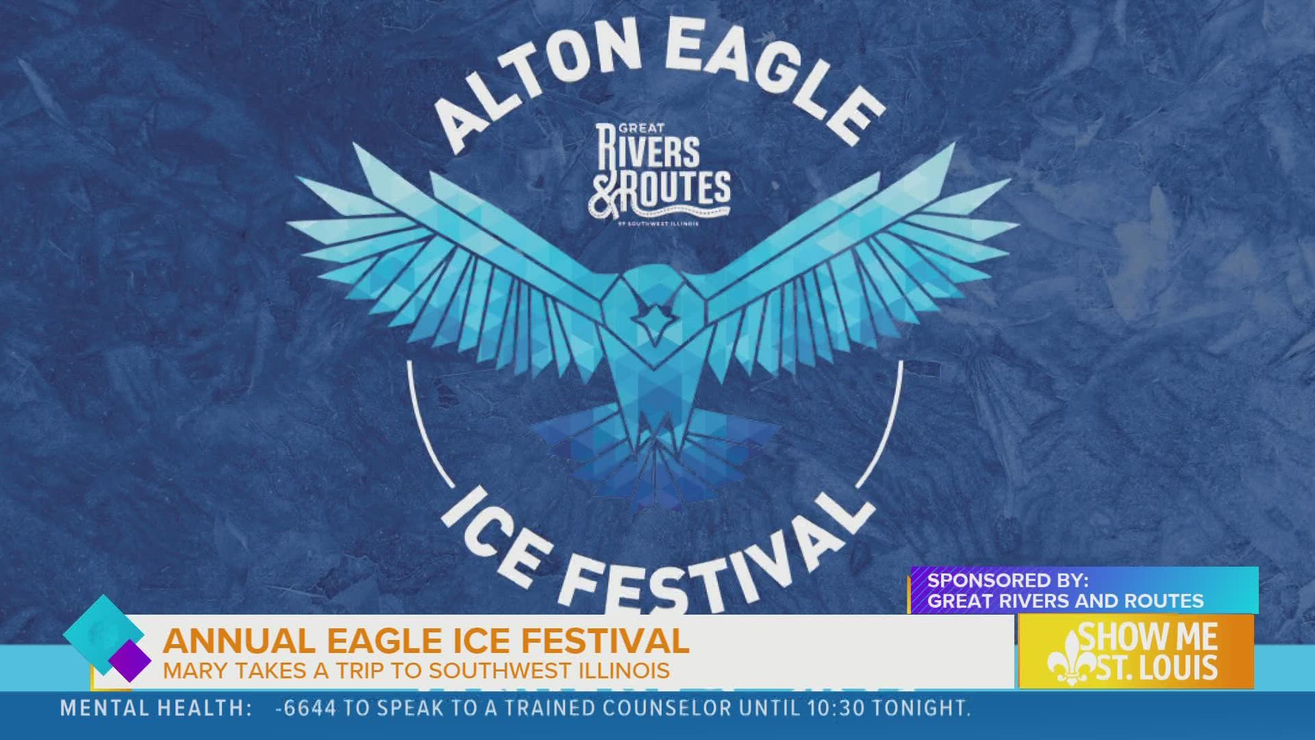 The Annual Alton Eagle Ice Festival kicks off this Saturday