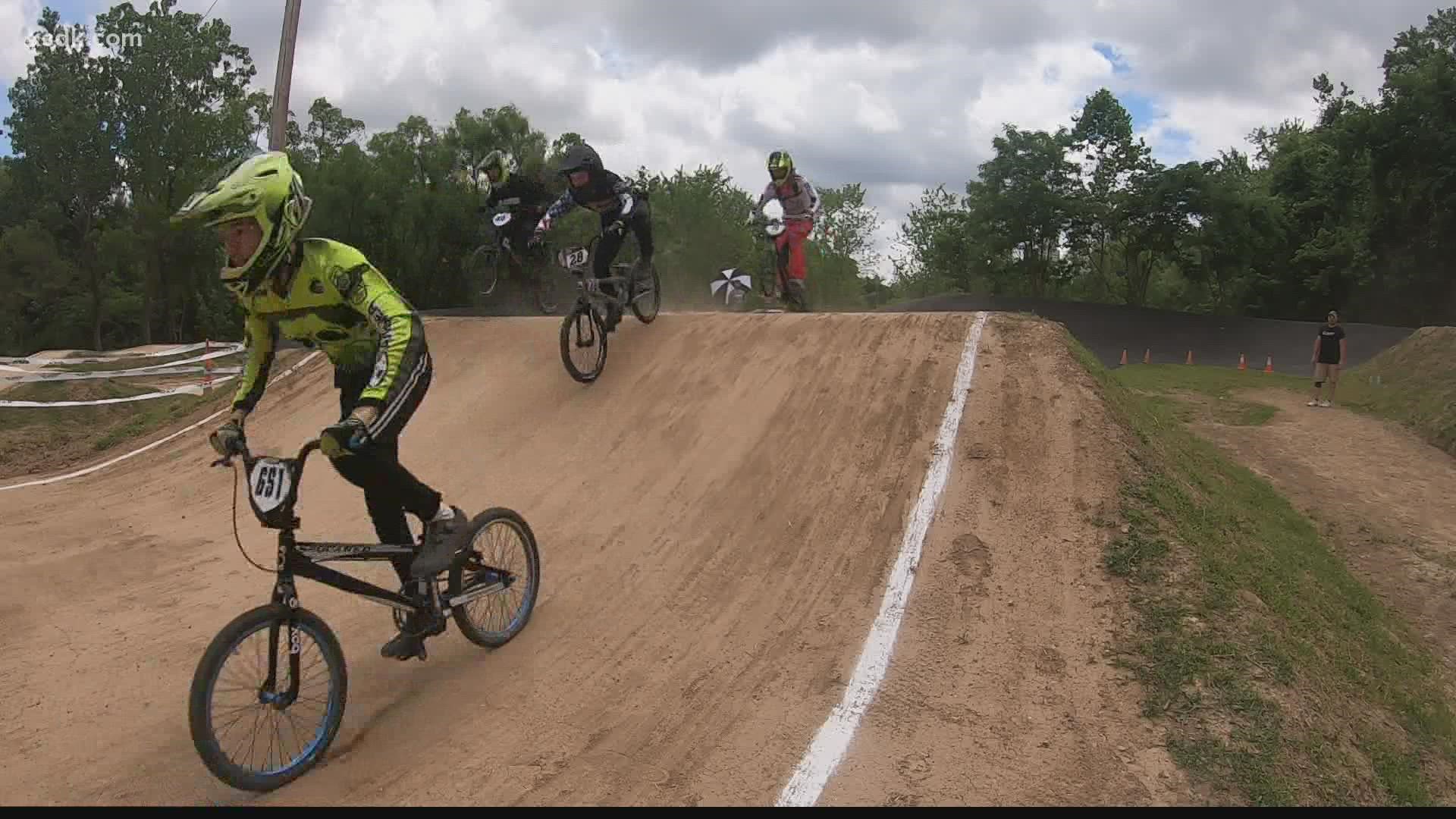 Kinetic Park is home to the largest pump track in the United States.