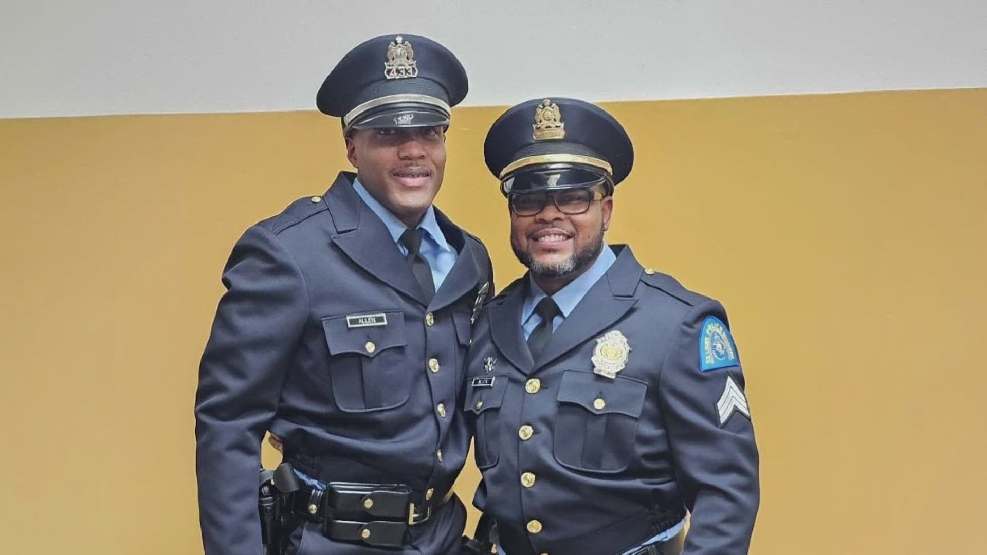 A father and son united in their commitment to serve and protect – that's the story of the Allens with the St. Louis Metropolitan Police Department.