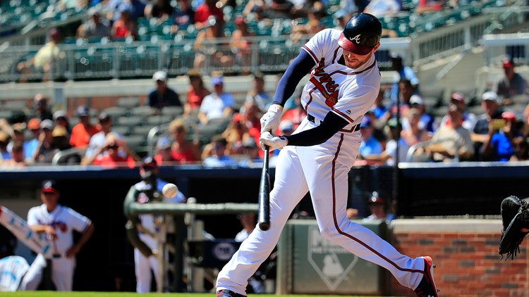 Athletics beat Braves to snap 11-game losing streak