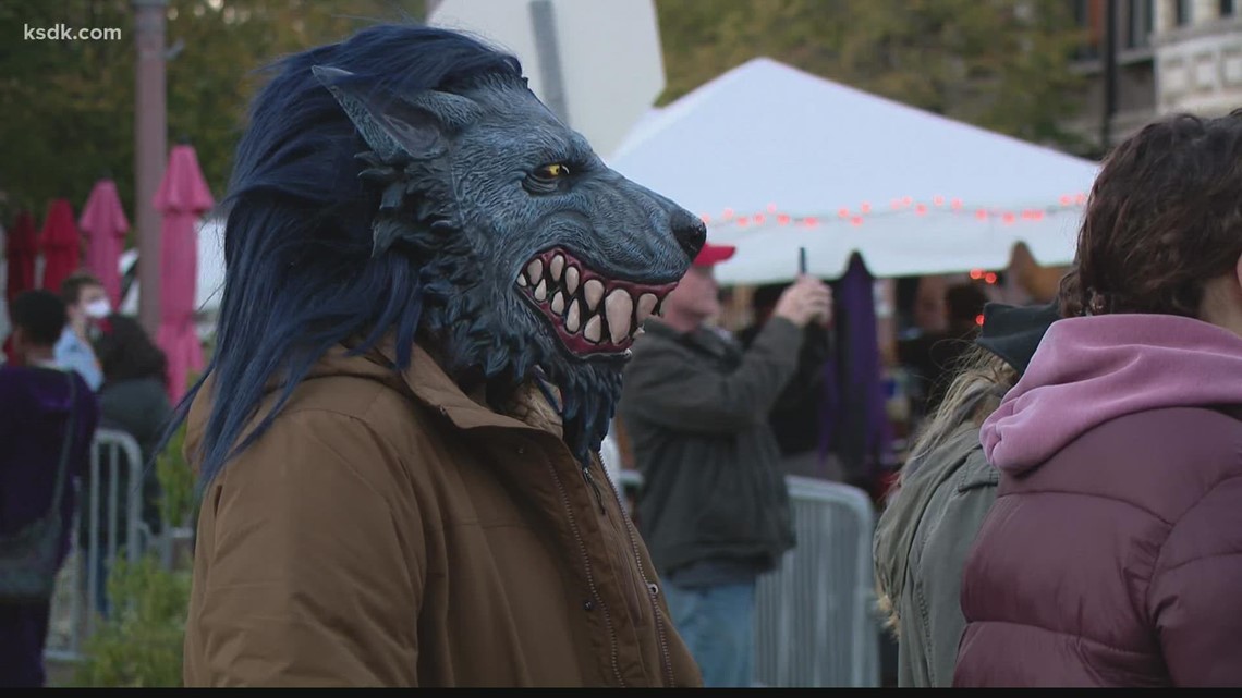 CWE Halloween party draws hundreds of costumed creatures