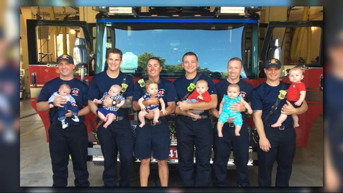 St. Charles Fire Department 6 babies