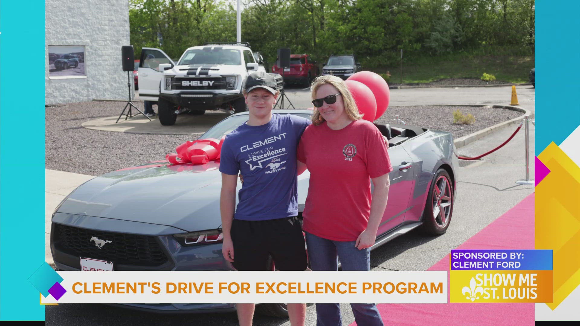 Jesse Kopp was gifted a brand new 2024 Ford Mustang Convertible.