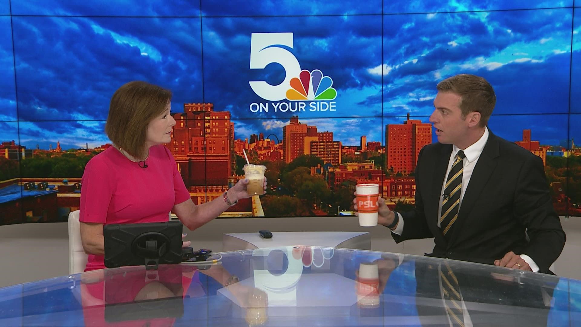 It’s that time of year! Kay and Garry bond over love of pumpkin spice