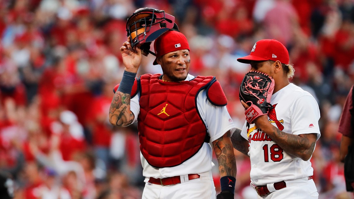 Yadier Molina Yadi St. Louis Cardinals Majestic 2018 Players