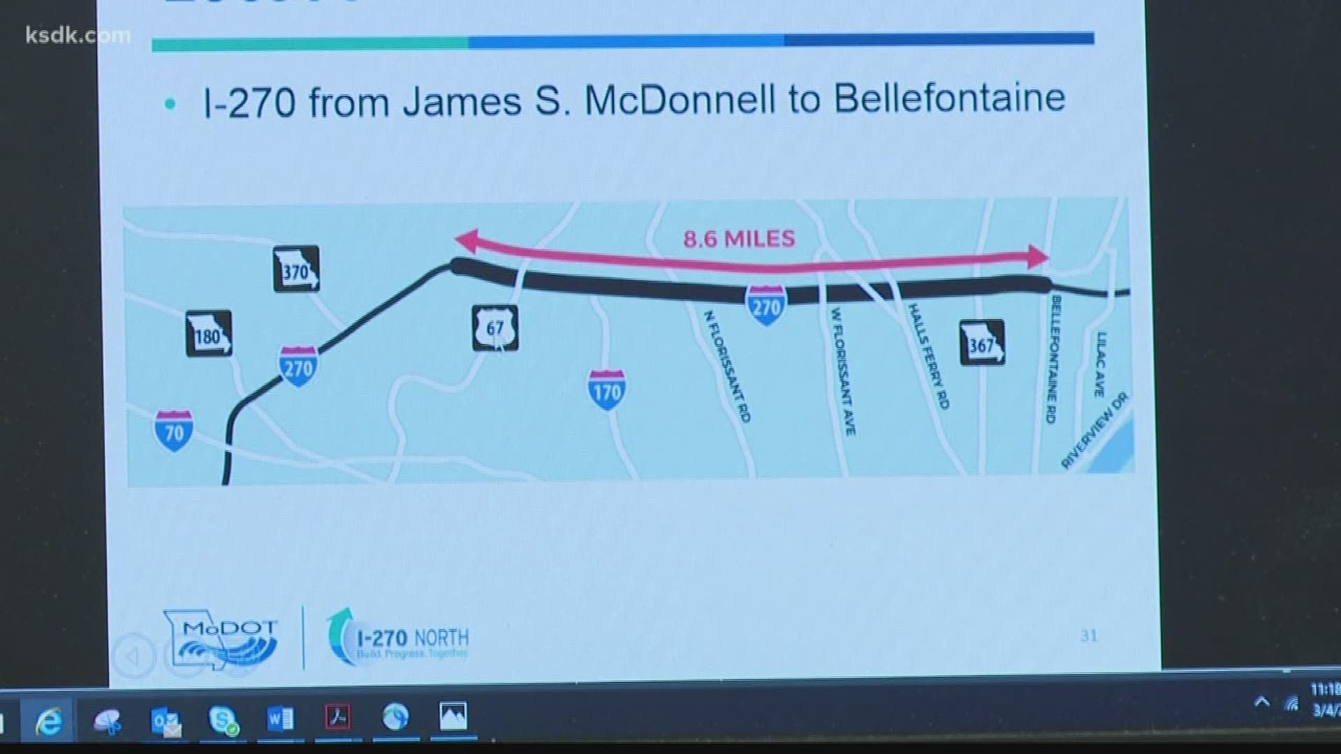 A major overhaul of I-270 will begin in a few weeks. It’s one of the most traveled interstates in Missouri, but it's not the easiest to drive on.