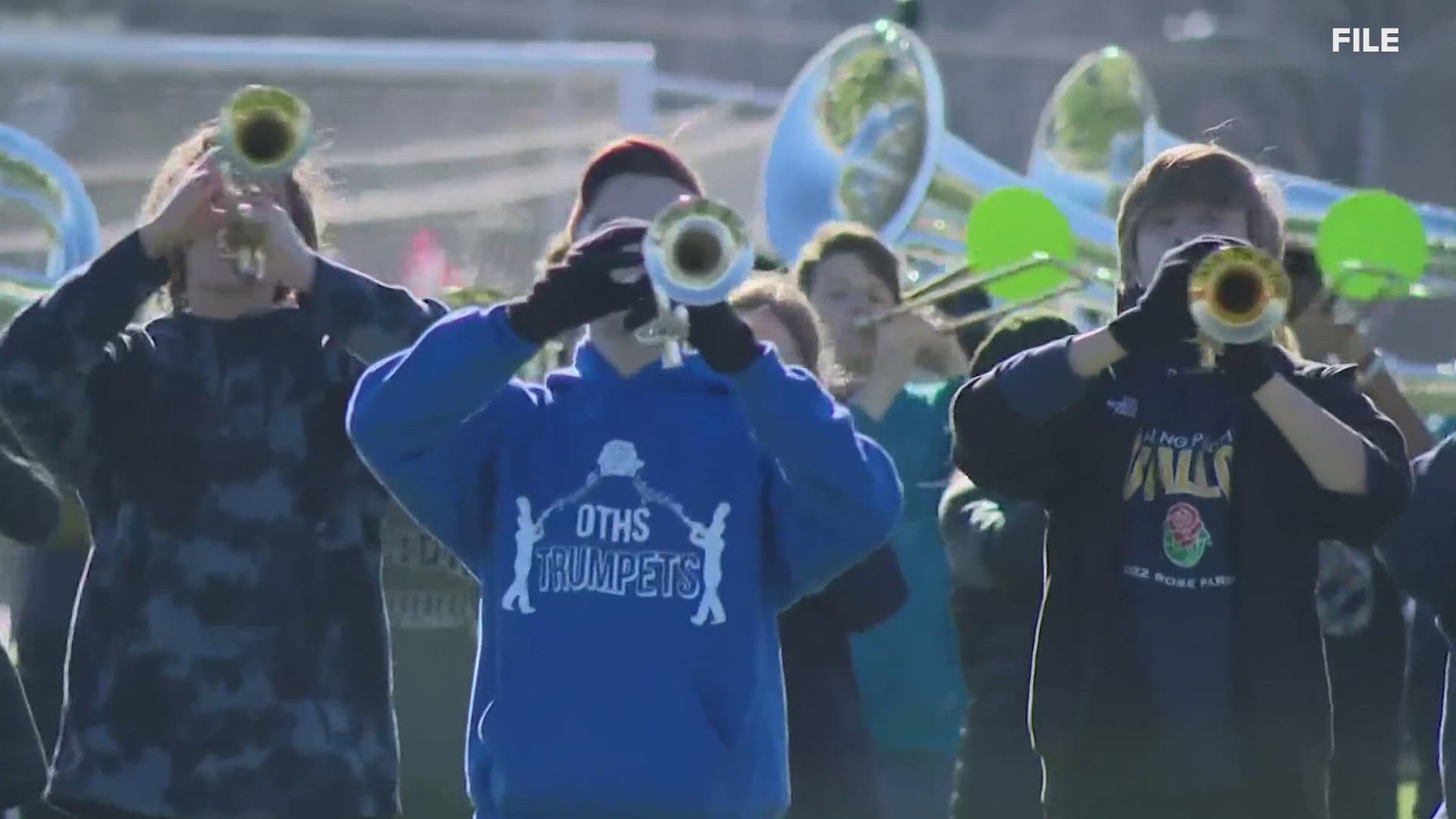 The O'Fallon Township High School Marching Panthers will be one of nine marching bands in the parade. It was one of five high school bands to make the cut.