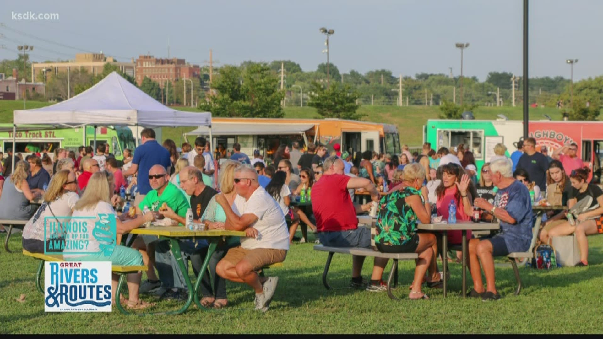 Head to Alton, Illinois to end your summer with tons of food and fun!
