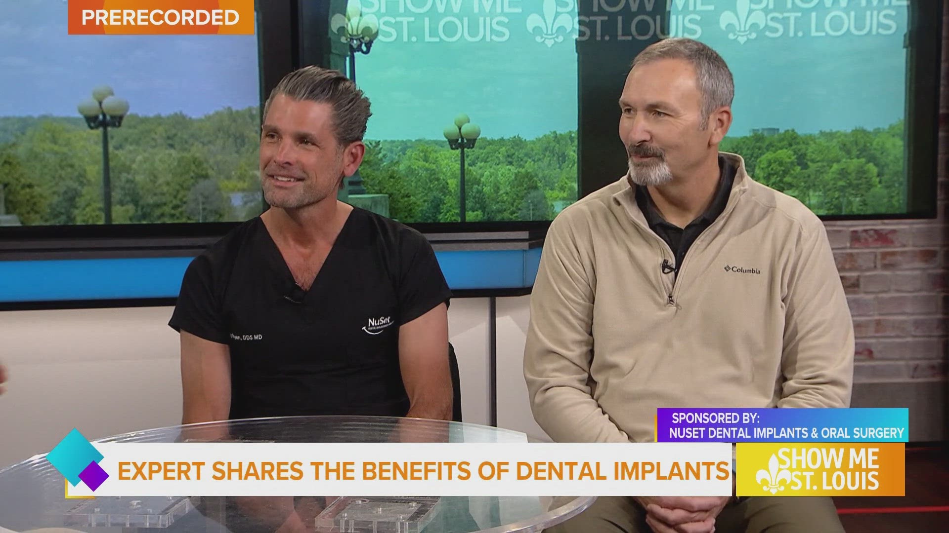 Dr. Ryan and a patient shared the importance of coming to a specialist for your full-mouth dental implants.