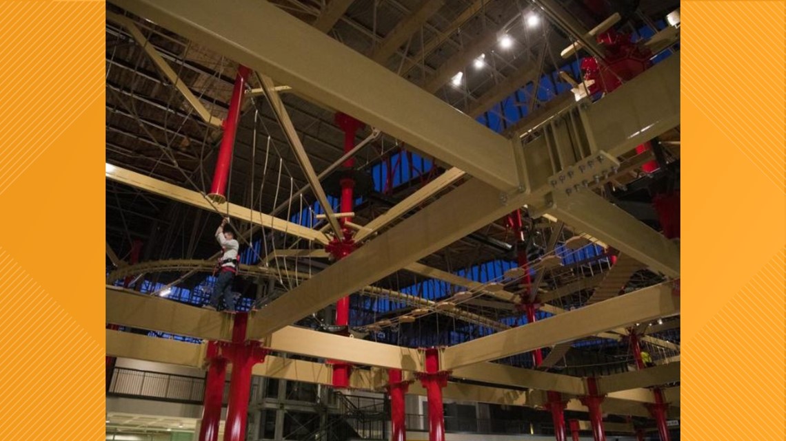 Union Station attractions An inside look at the ropes course