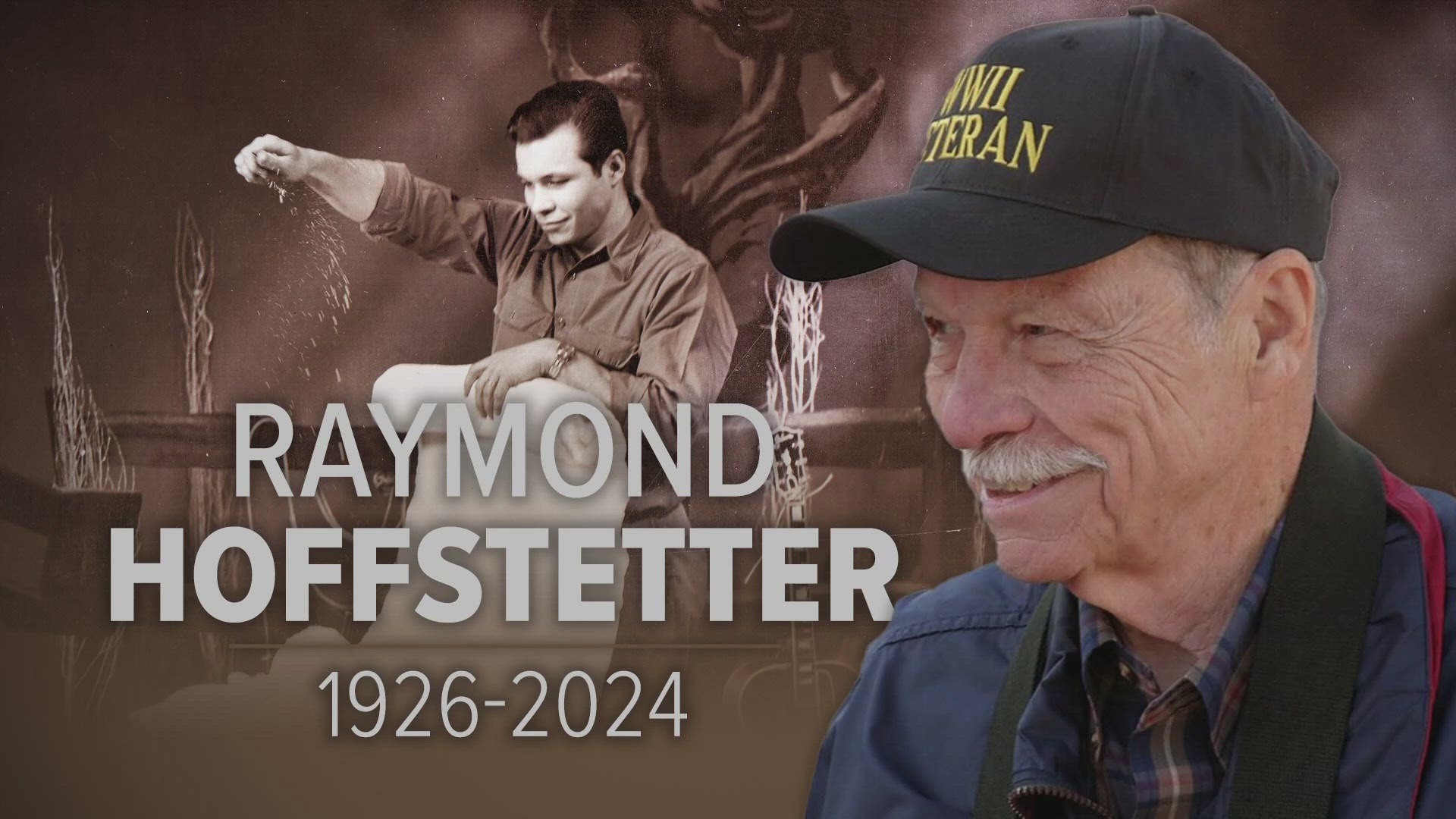 Ray Hoffstetter was hired as a stagehand by KSDK (then known as KSD) when it was just the ninth television station in the United States