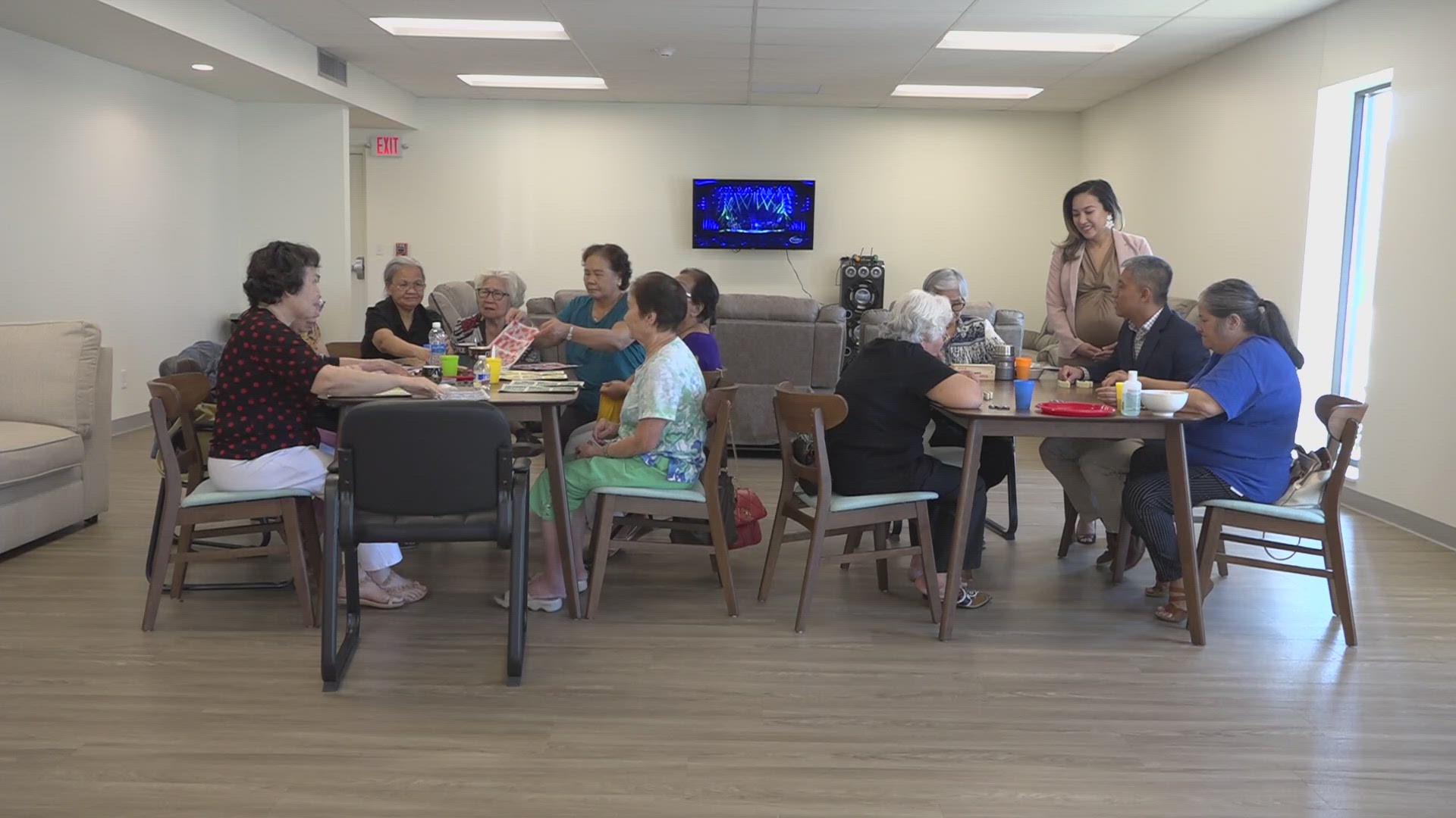 United At Home is an adult day care center catering to seniors of Vietnamese descent. Many clients are refugees and immigrants who also benefit from language help.