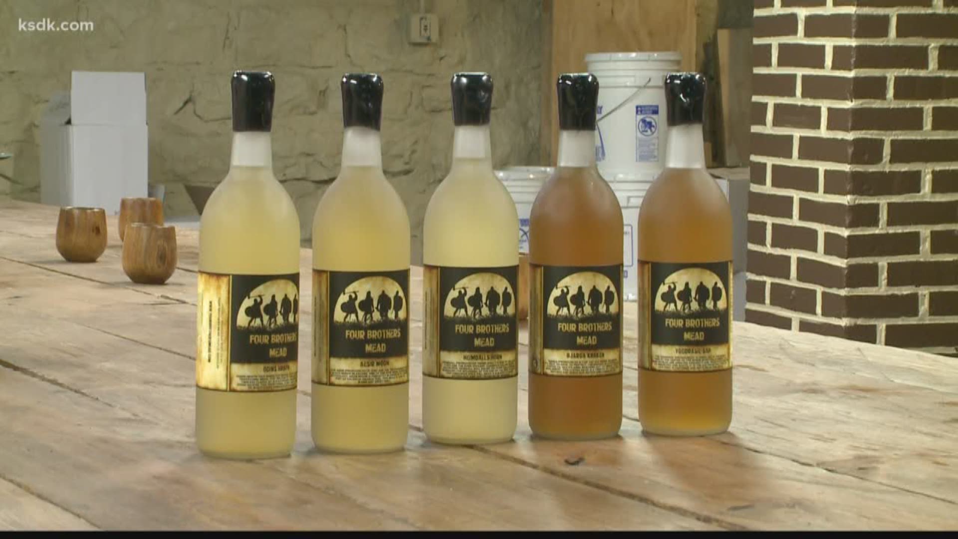 Four Brothers Mead produces honey wine, or Mead.