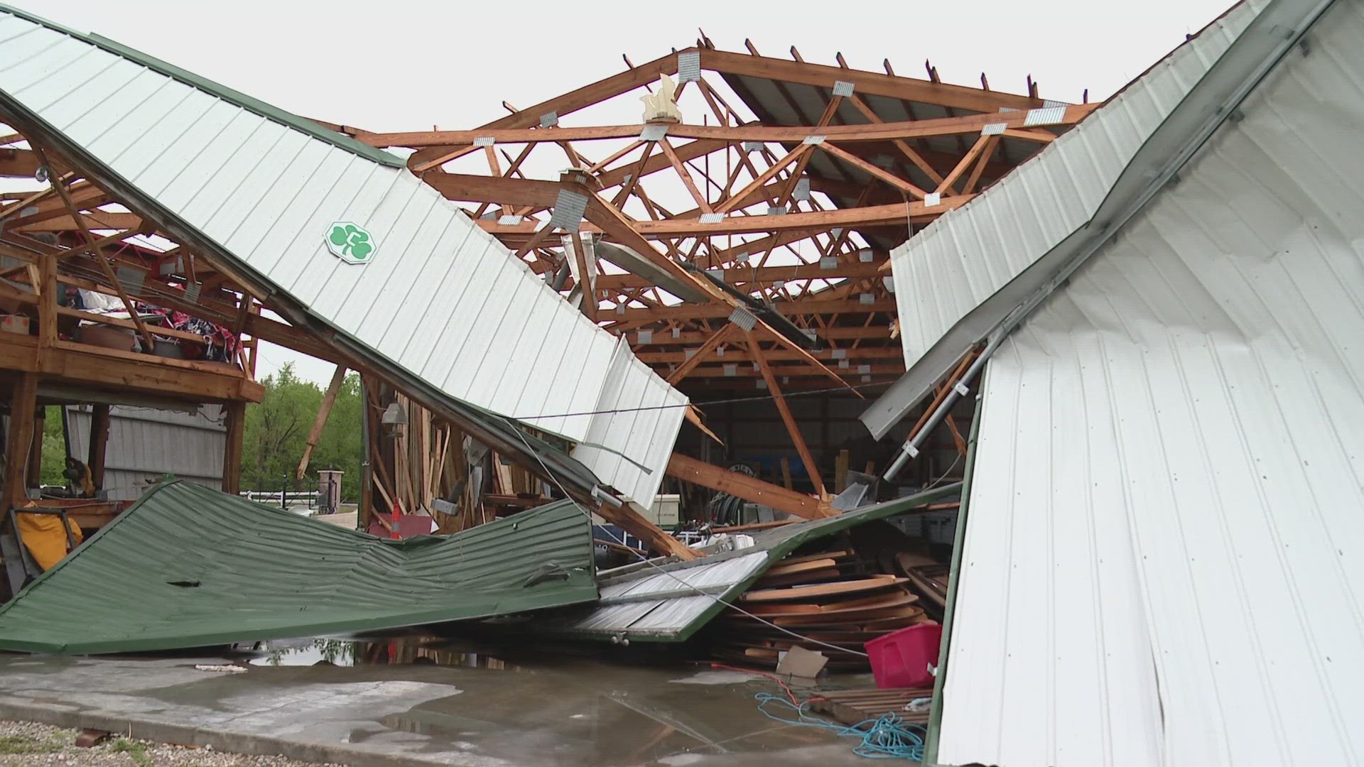Officials confirmed a tornado touched down Thursday night near Brookdale Farms in Jefferson County. National Weather Service will look assess damage there Friday.