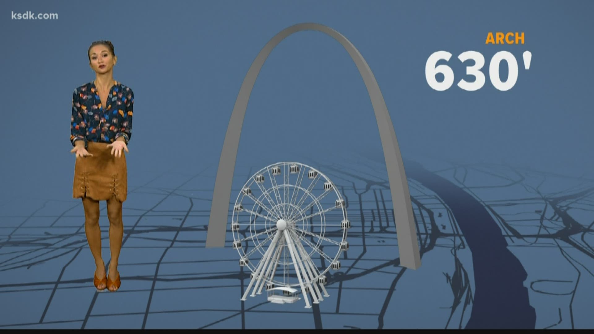 The St. Louis Wheel opens to the public on Monday. Abby Llorico shows us what it's all about.