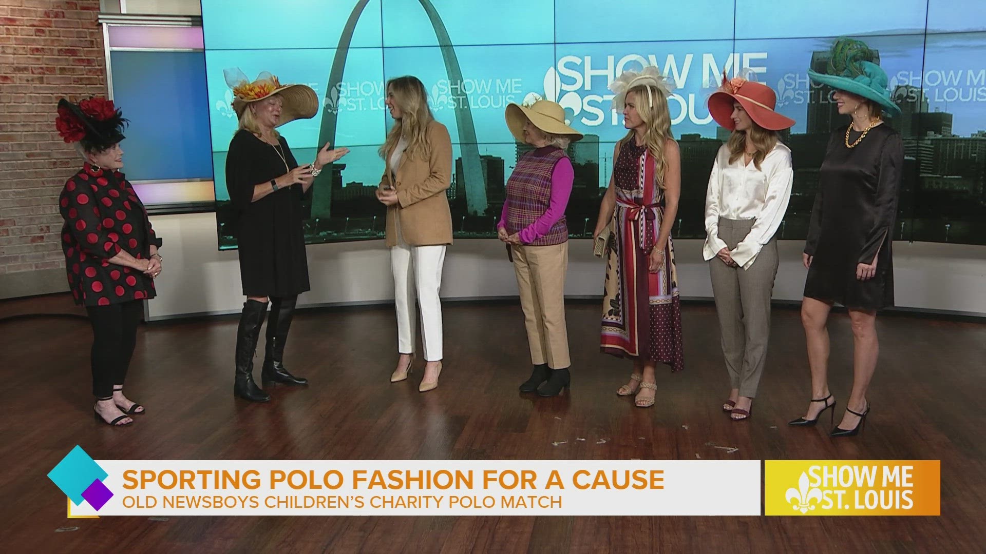 Sporting polo fashion for a cause