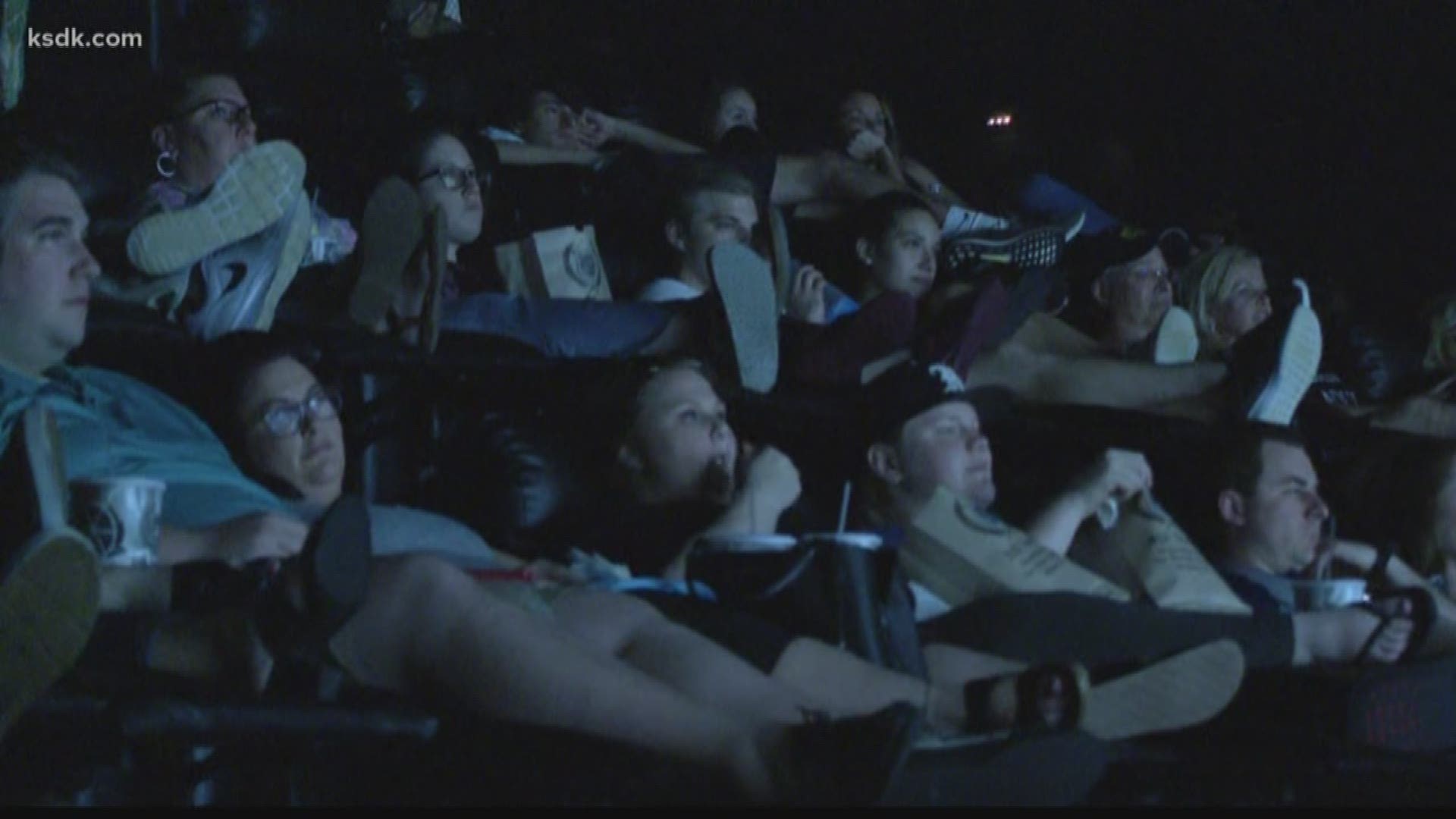 About 160 firefighters and their family members attended a private showing of "Breakthrough", as producers screened the new movie for some of the same people who lived through the rescue.