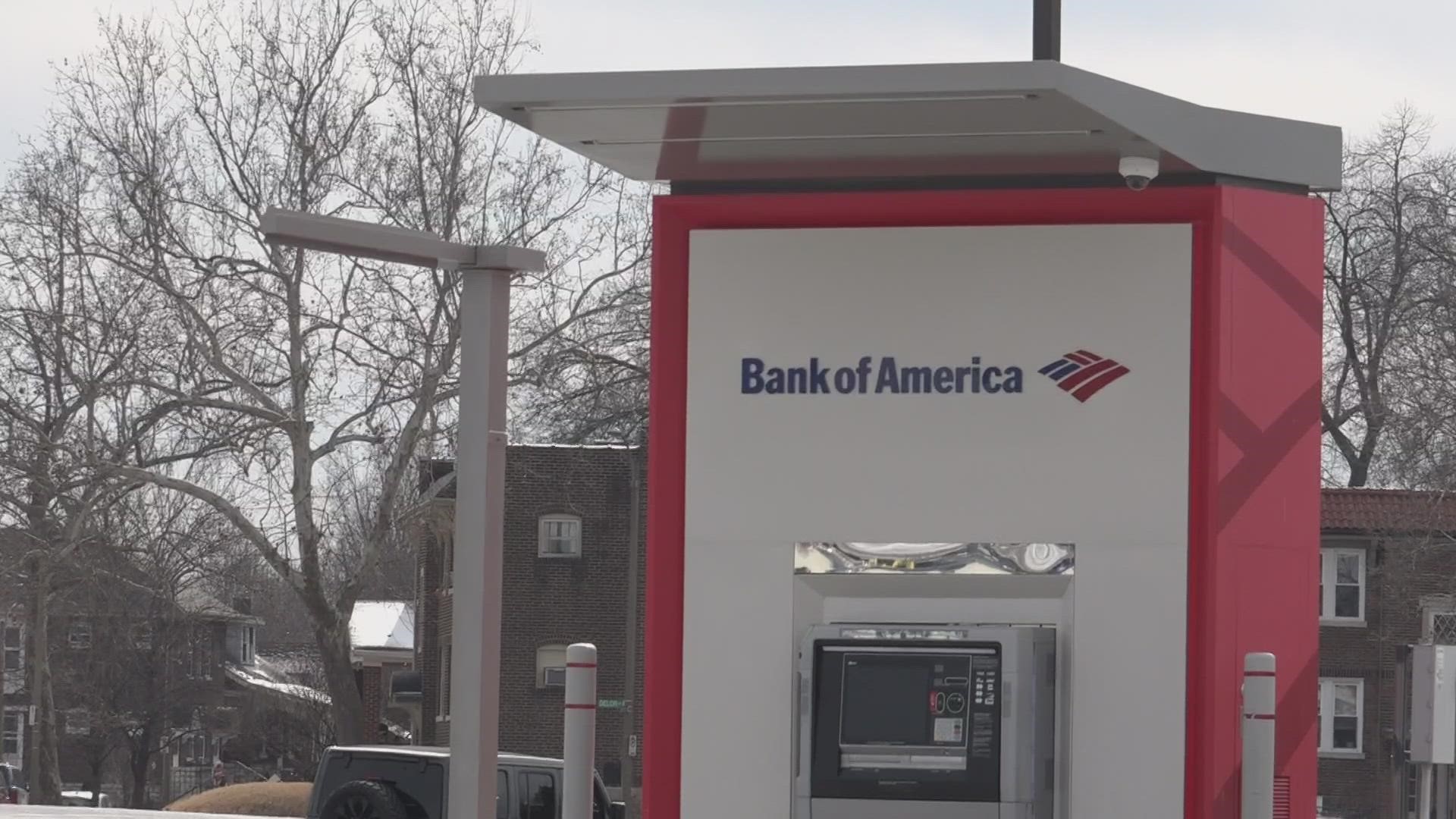 There have been three robberies at south St. Louis ATMs since January 23.