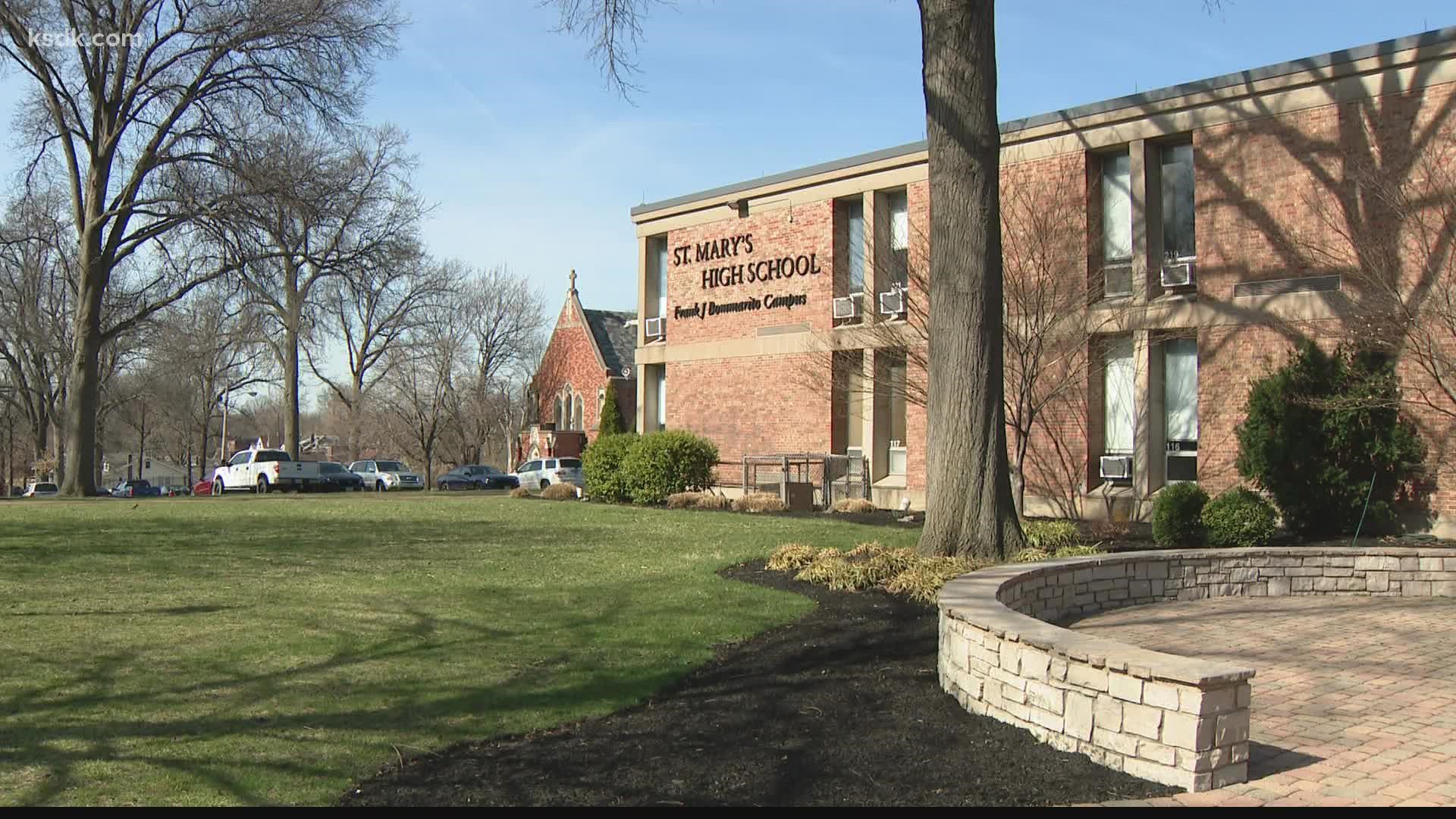 The Archdiocese of St. Louis plans to close St. Mary's High School at the end of the school year. School leaders said they are working on a plan to keep it open.