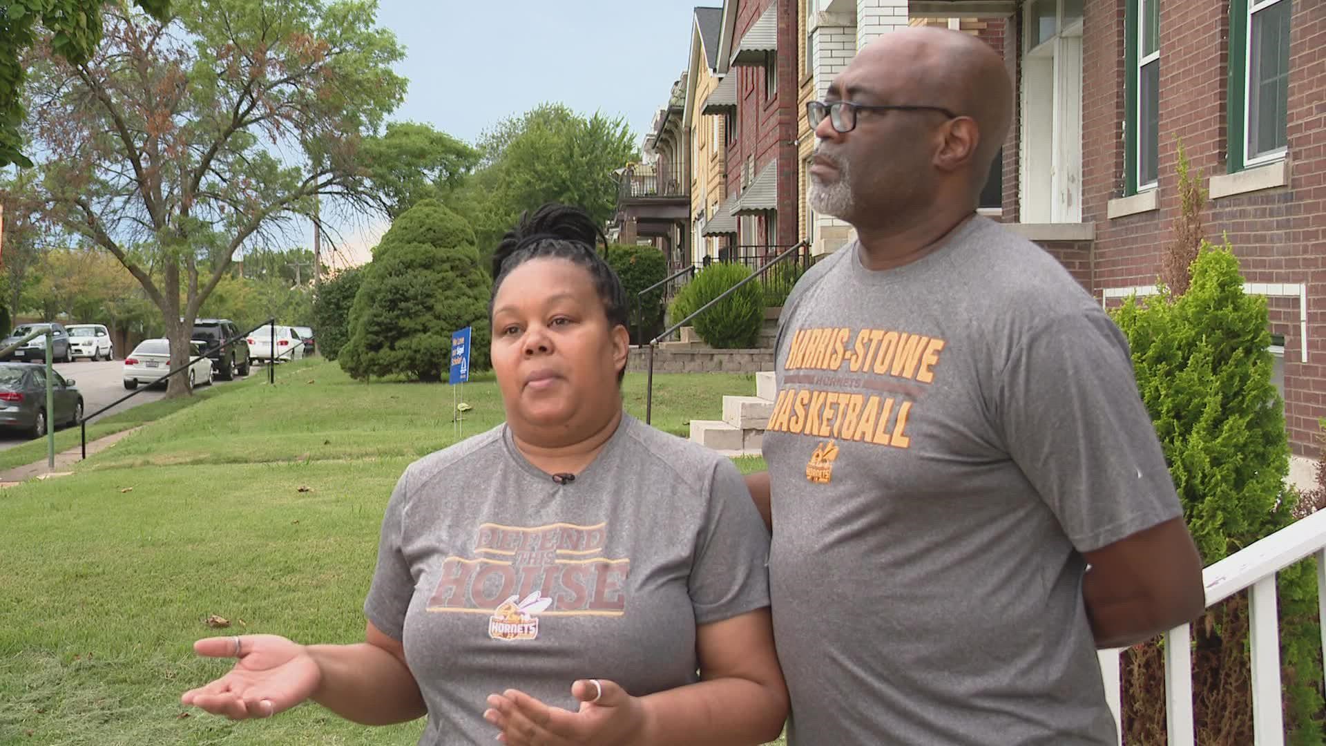 Hours after a married couple moved from Kansas to Tower Grove South, their U-Haul filled with appliances, furniture and family pictures was stolen.