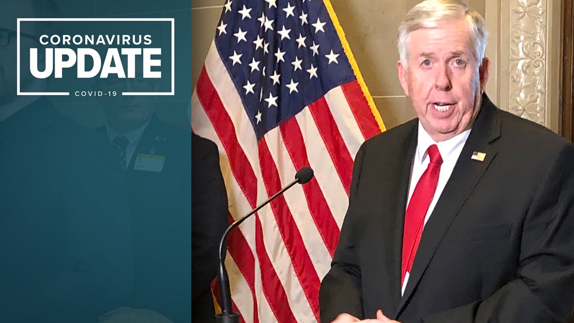 Missouri Gov. Mike Parson gives daily COVID-19 briefing | ksdk.com