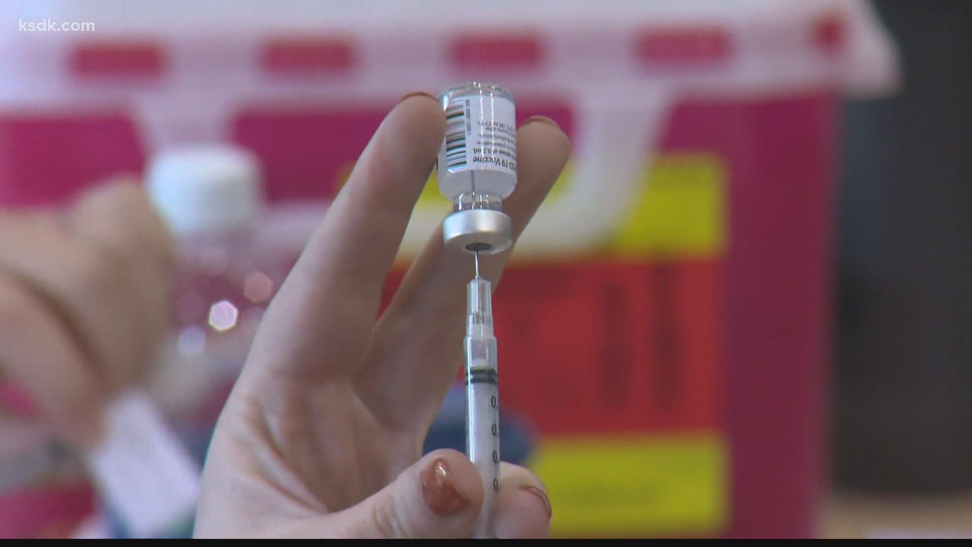 It takes five weeks for people to be fully vaccinated according to doctors. That means the deadline for many is days away.
