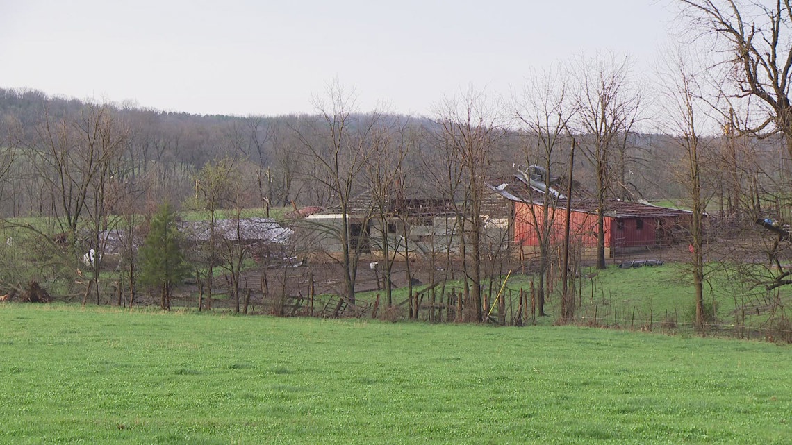 Potosi area winery takes direct hit from severe storms