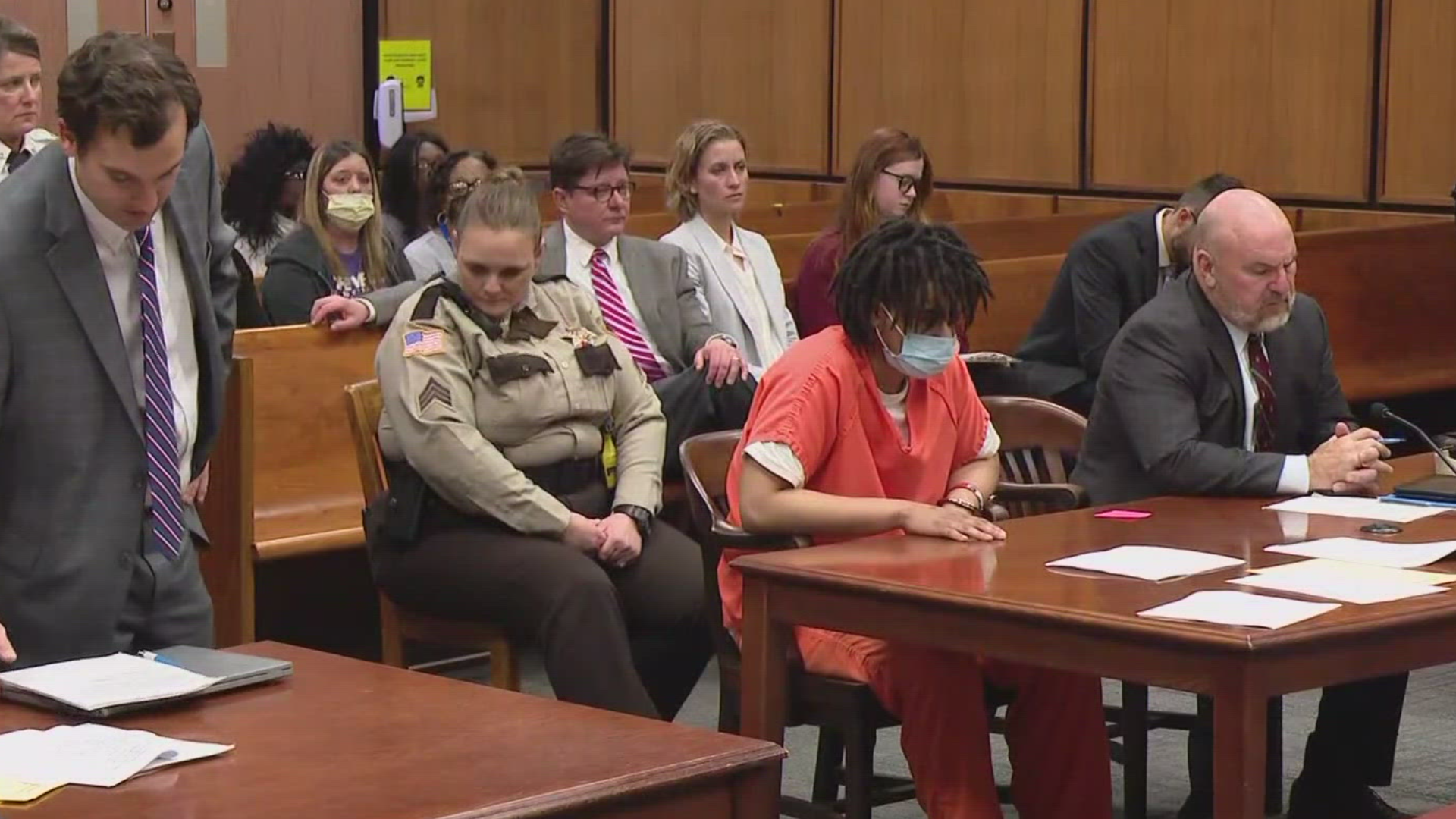 Riley is expected to plead not guilty during an arraignment on Friday. He's accused of causing the crash that caused Edmondson to lose her legs in February.