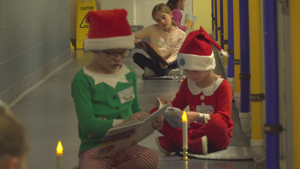Deck the Howls: Kids read holiday books to the animals at Humane ...