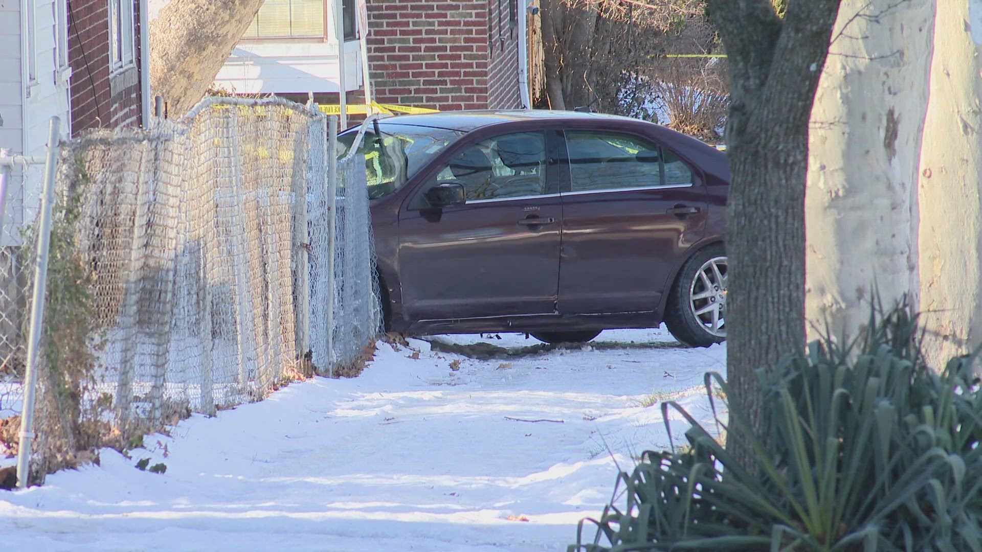 Police said the woman was pushing a stroller in the street when she and her toddler were struck by a car.