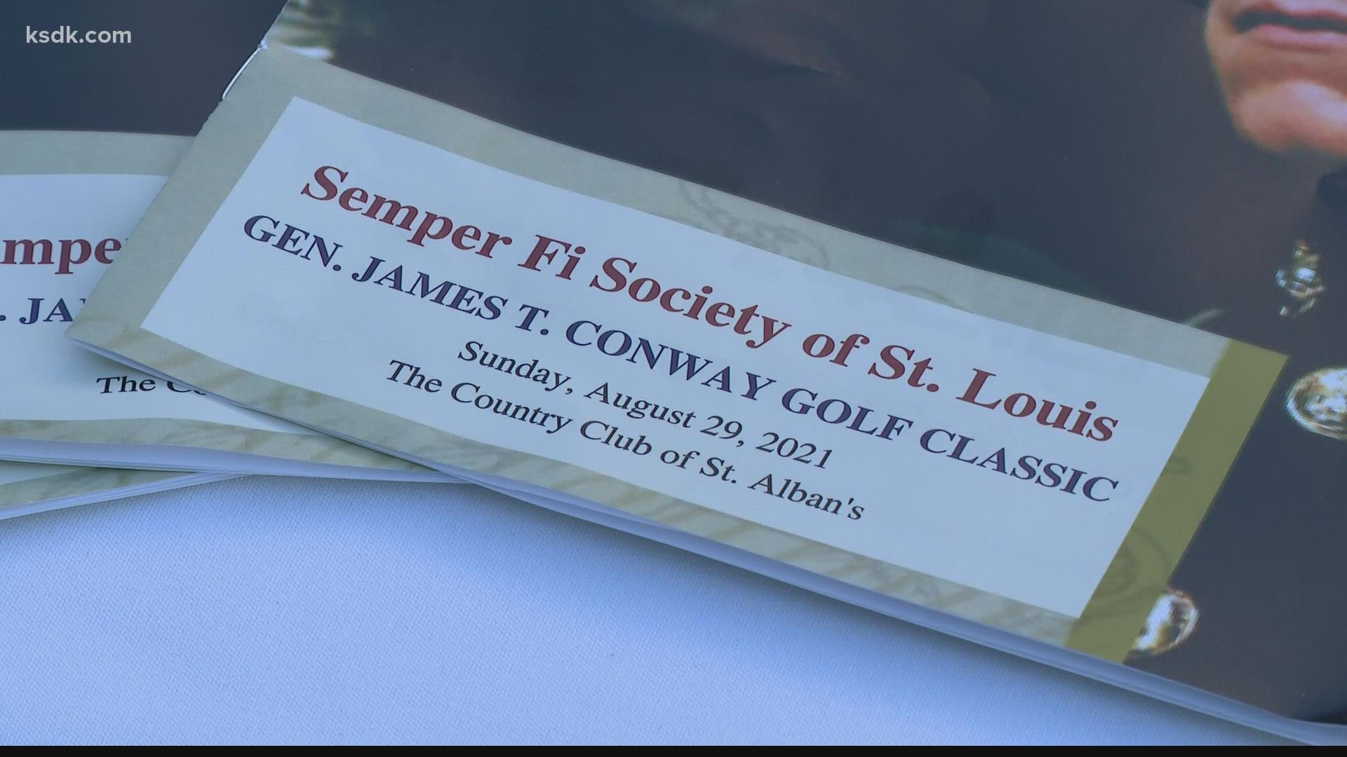 The Semper Fi Society hosted a gold tournament and auction to raise money for fallen and wounded heroes