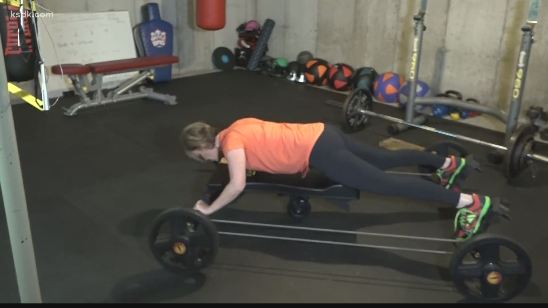 Monica Adams shares a full body Frog Fitness workout.