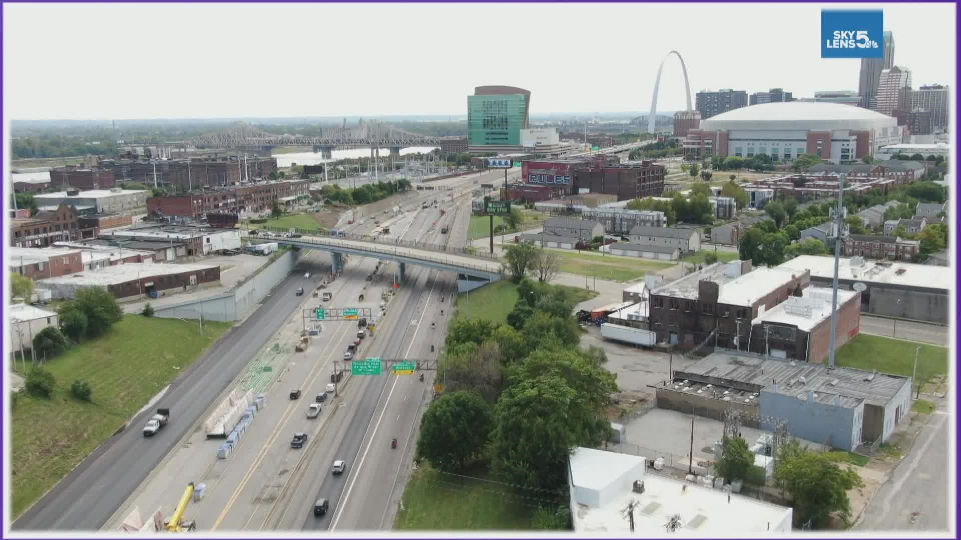 MoDOT warned drivers should expect significant delays when the downtown portion of I-44 closes Sept. 23-26 for roadwork.